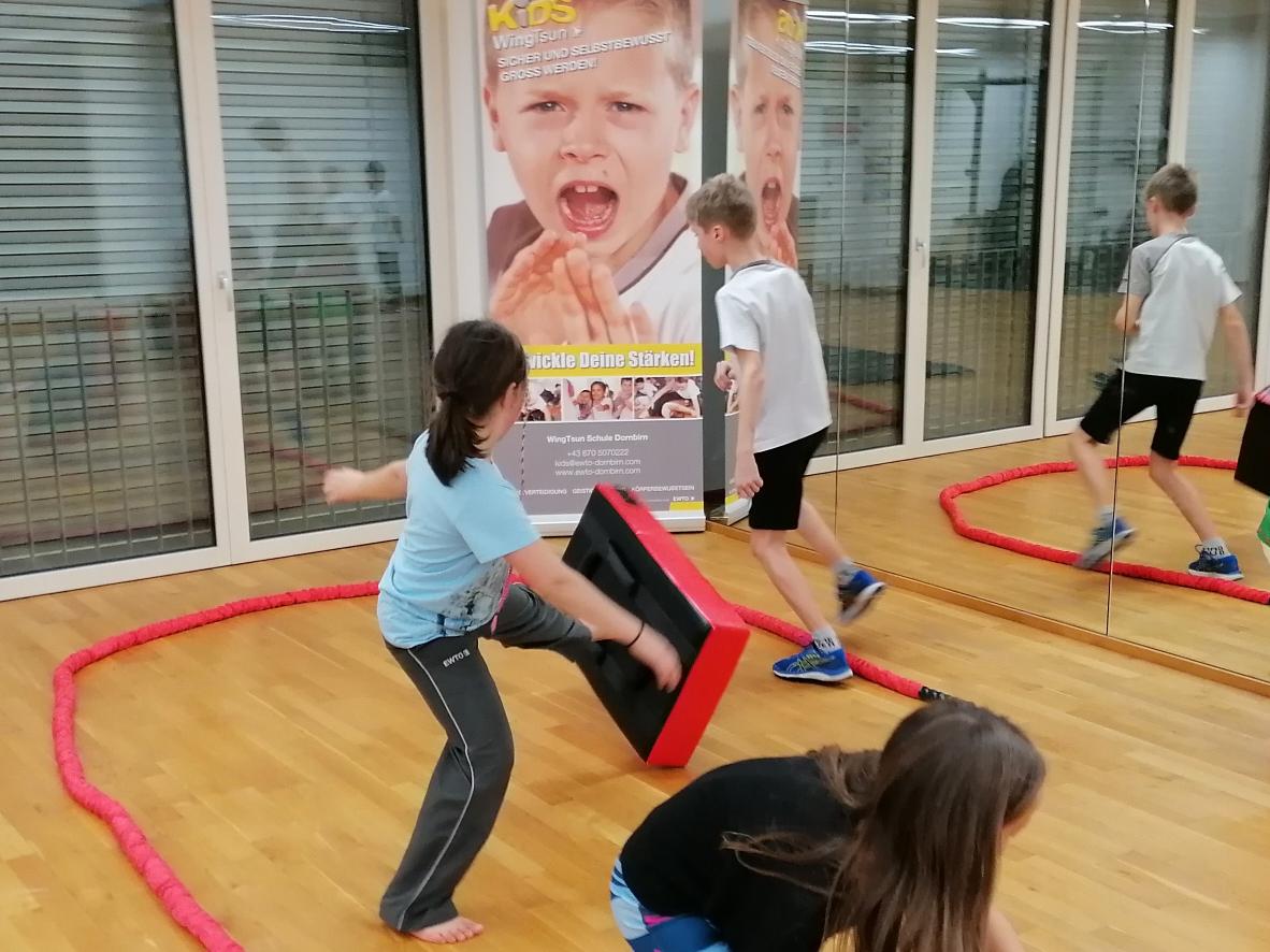 News, WingTsun Schule Dornbirn, Wolfgang Stadelmann, Selbstverteidigung, EWTO, Dornbirn, Abschlusstraining2023, Kinder, Kids