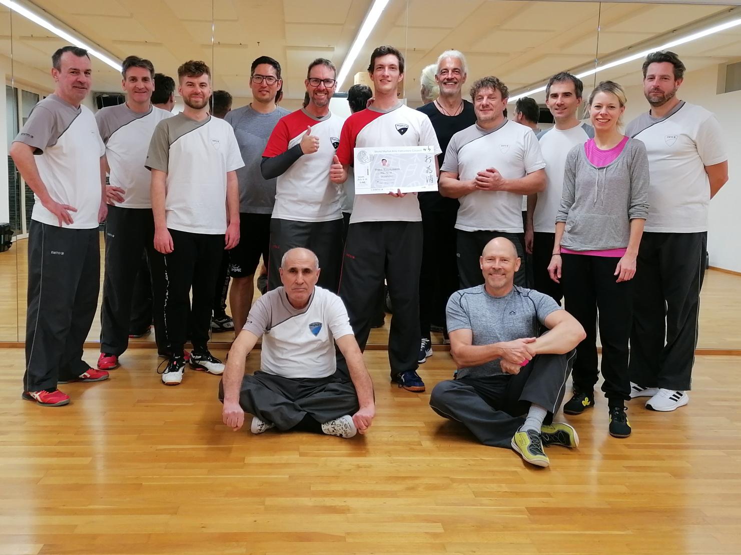 News, WingTsun Schule Dornbirn, Wolfgang Stadelmann, Selbstverteidigung, EWTO, Dornbirn, Erster Höherer Grad Fabio