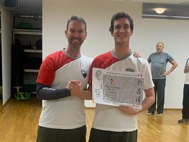 News, WingTsun Schule Dornbirn, Wolfgang Stadelmann, Selbstverteidigung, EWTO, Dornbirn, Erster Höherer Grad Fabio